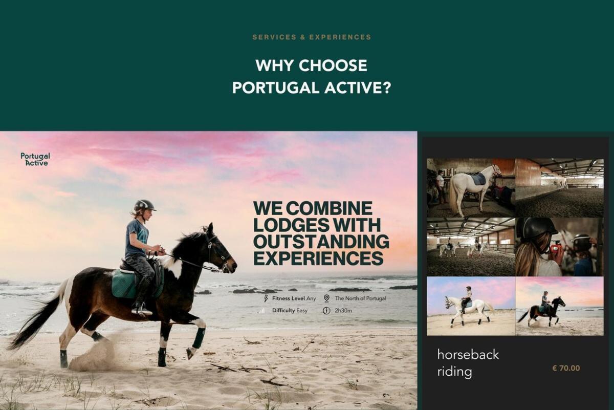 Portugal Active Cabedelo Beach Lodge - Heated Pool Βιάνα ντο Καστέλο Εξωτερικό φωτογραφία